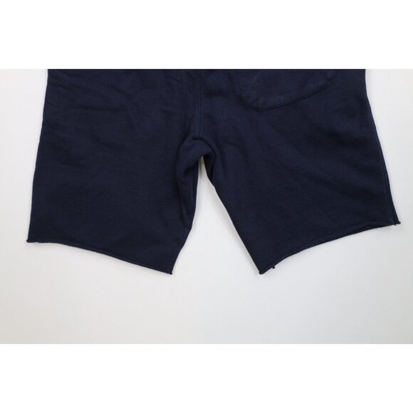 Vintage Y2K Champion Reverse Weave Mens Small Big Logo Marled Sweatpants Shorts - Picture 12 of 13